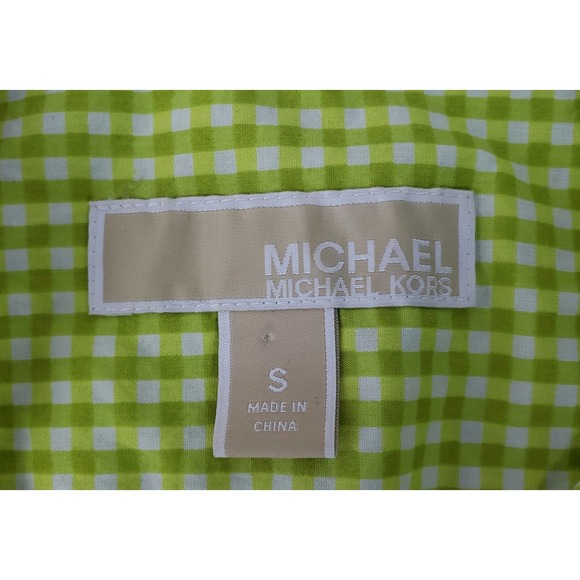 Michael Michael Kors Shirt/Blouse ~ Long Sleeve Button Up ~ Size Small - Picture 8 of 10
